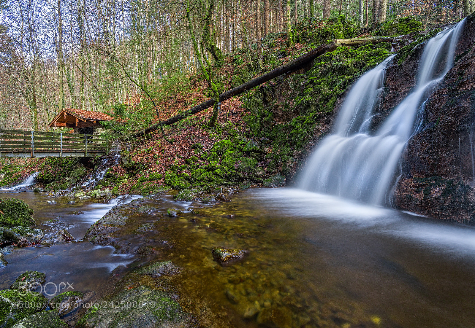 Nikon D800 sample photo. Kleiner wasserfall photography