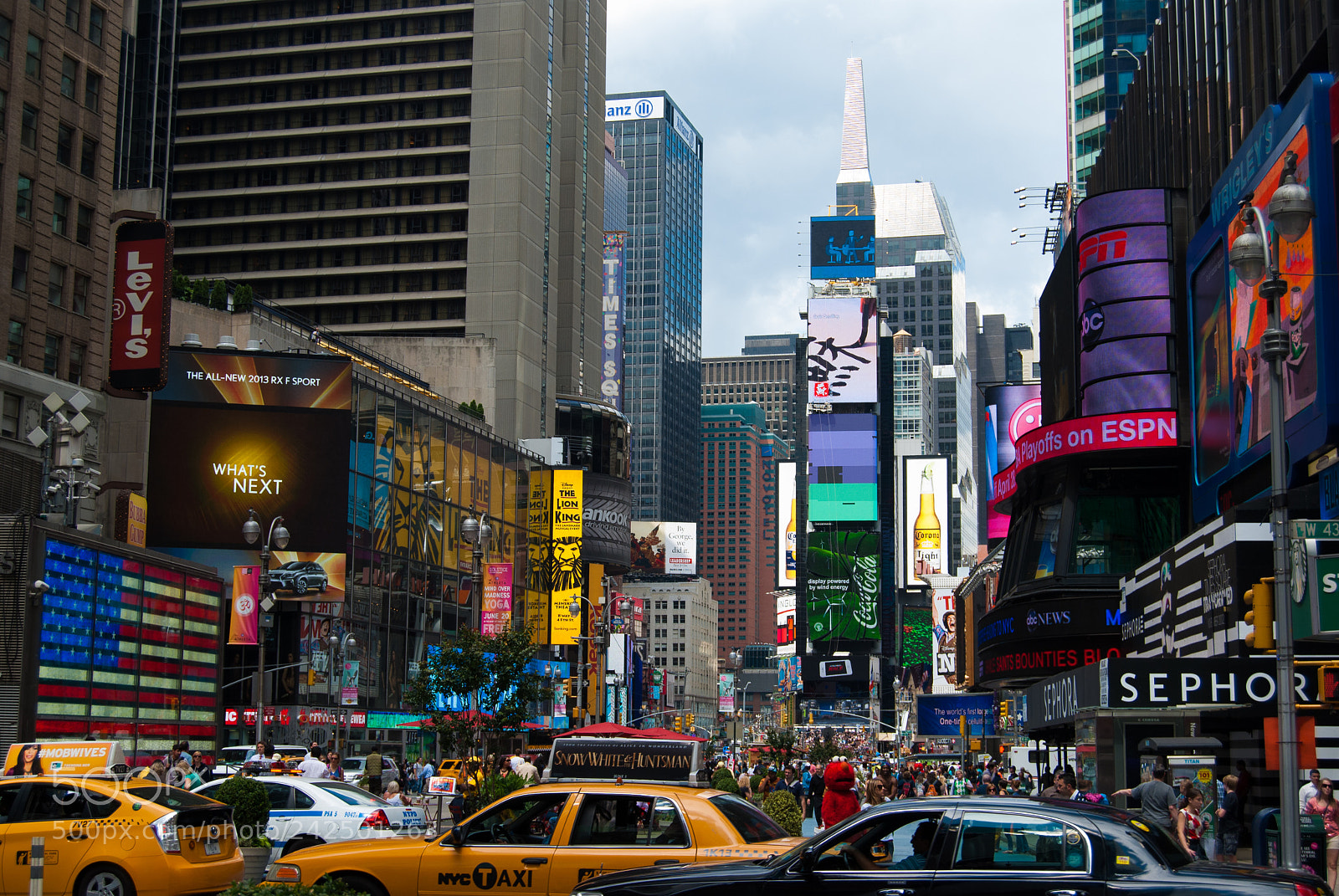 Nikon D60 sample photo. New york - time photography