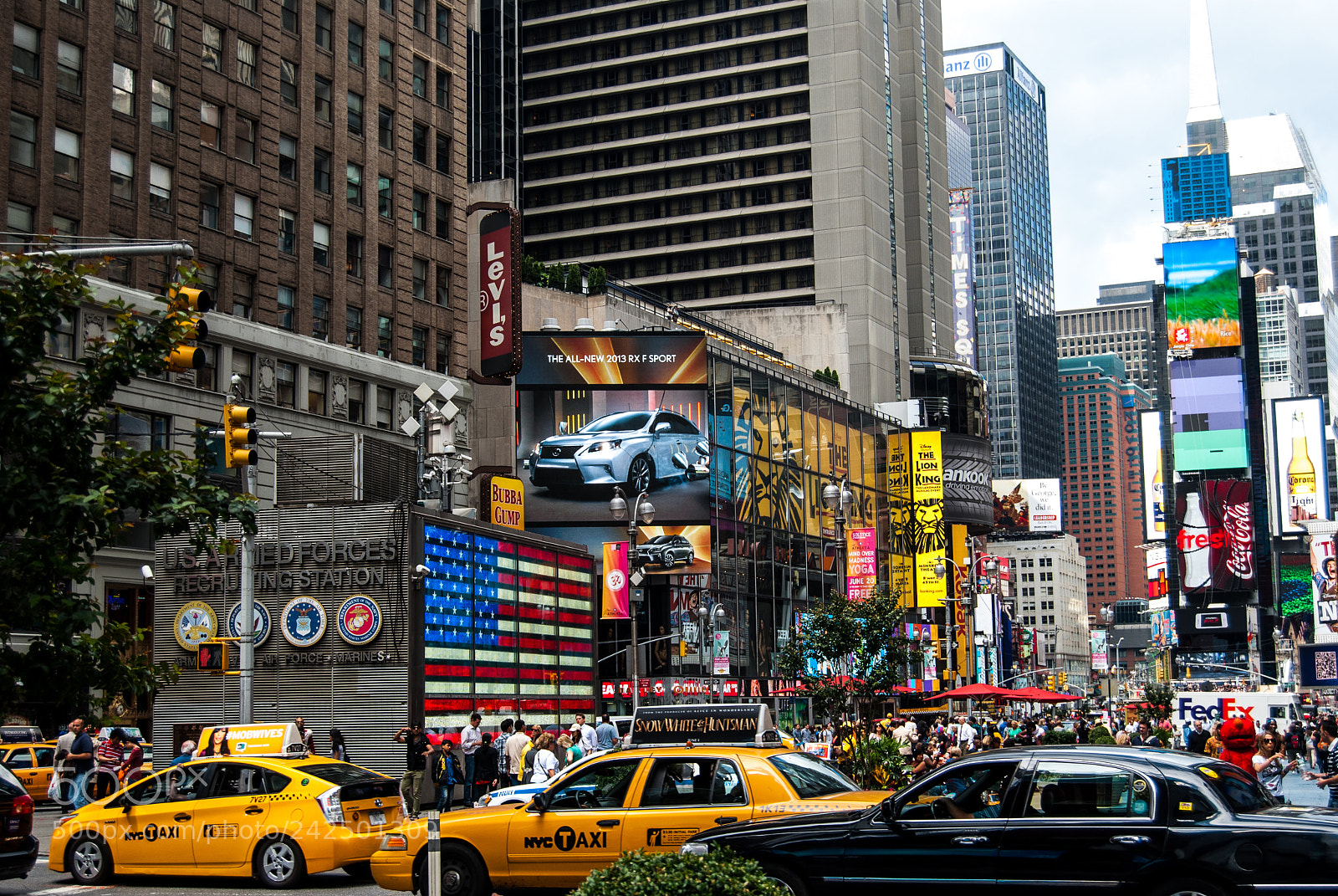 Nikon D60 sample photo. New york - time photography
