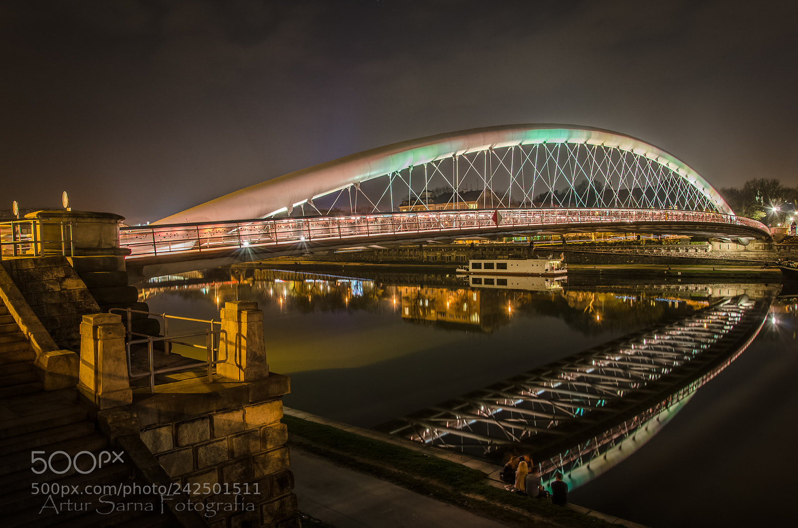 Nikon D5100 sample photo. Footbridge of father bernatka photography