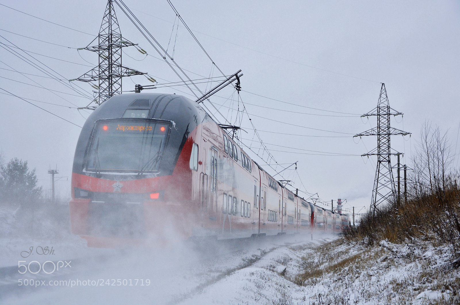 Nikon D7100 sample photo. Train the aeroexpress company photography