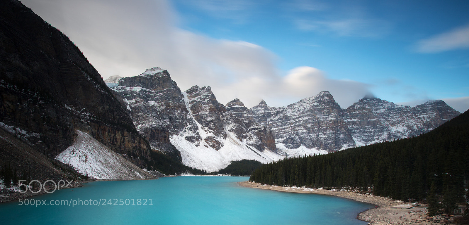 Canon EOS 6D Mark II sample photo. Moraine lake rocky mountains photography