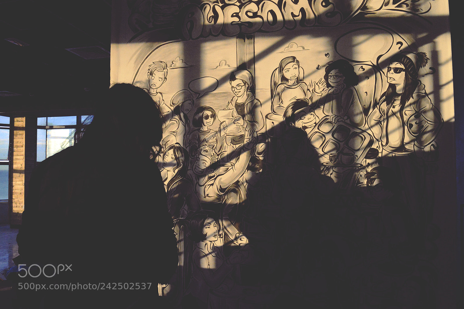 Nikon D3200 sample photo. Manga art photography