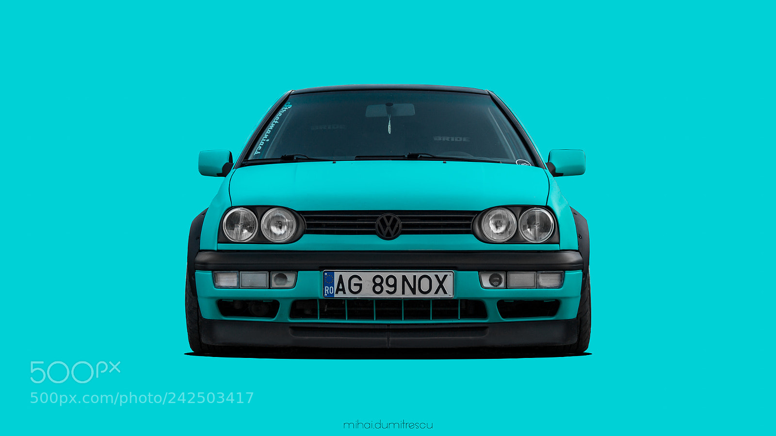Canon EOS 100D (EOS Rebel SL1 / EOS Kiss X7) sample photo. Vw golf gti photography