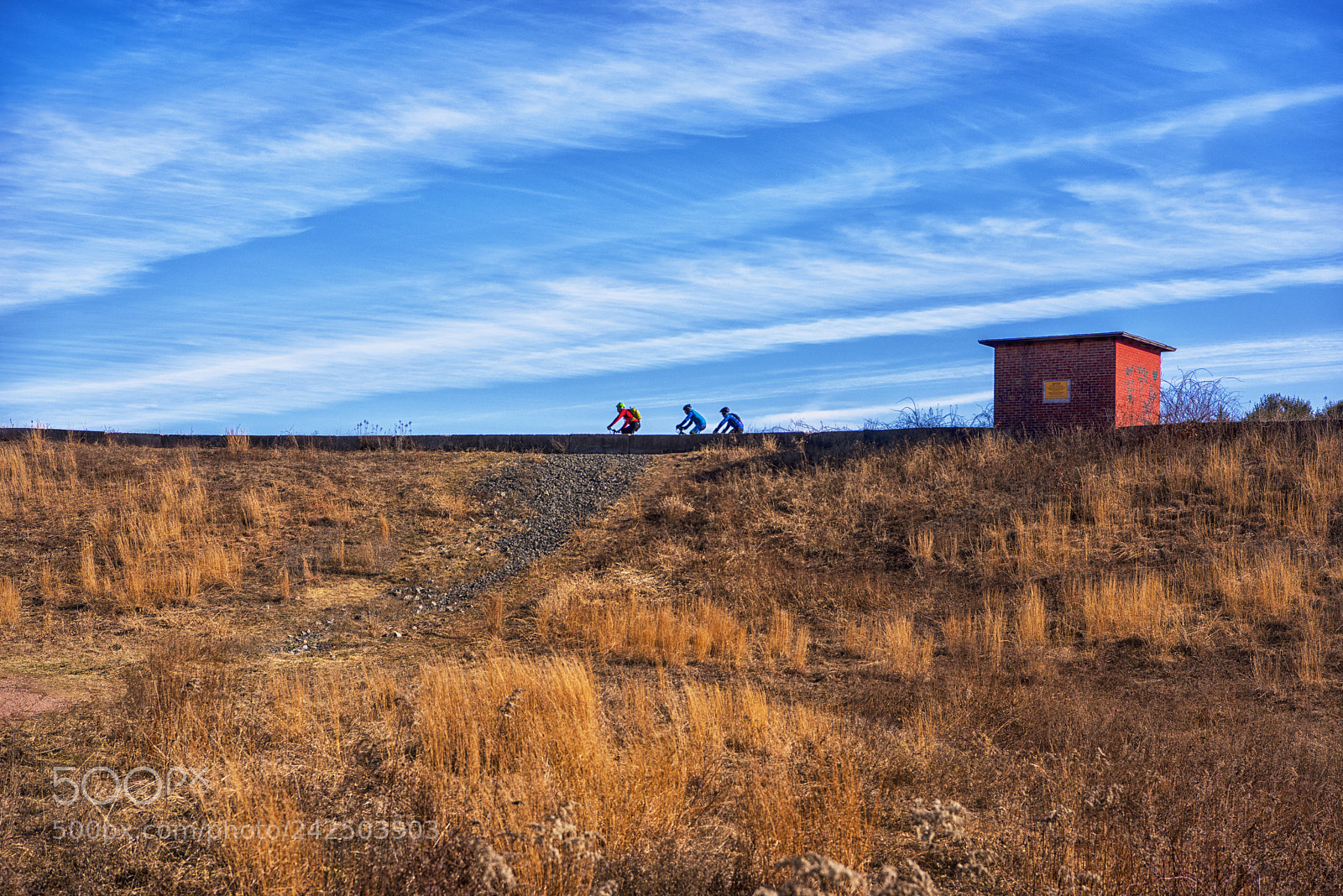 Nikon D810 sample photo. Bikers at reservoir photography