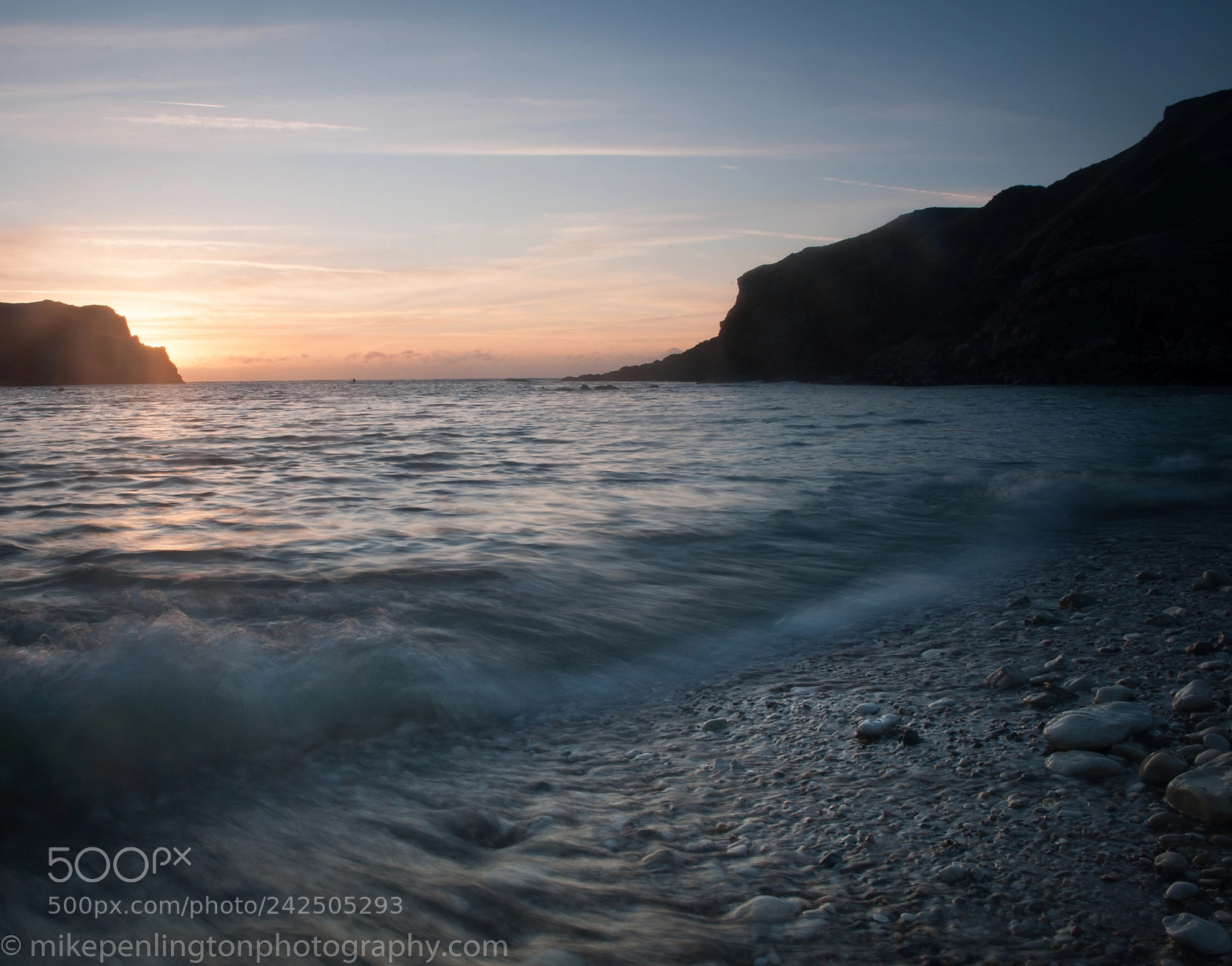 Nikon D700 sample photo. Winter sunrise in dorset photography