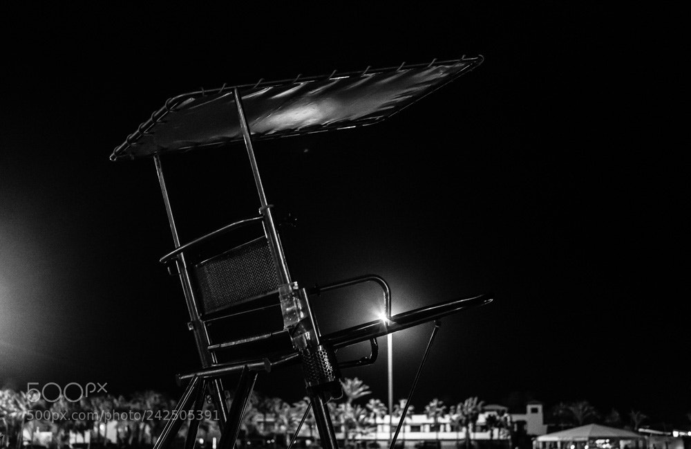 Fujifilm X-Pro2 sample photo. Life guard seat. photography