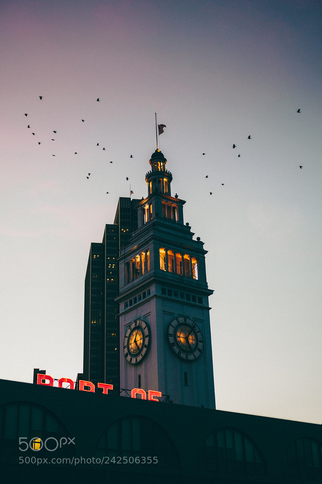 Sony a6500 sample photo. Clock tower photography