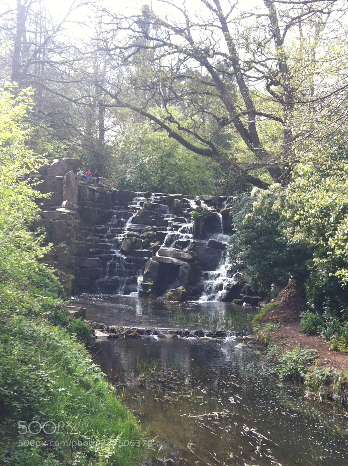 Apple iPhone 4 sample photo. Small waterfall photography