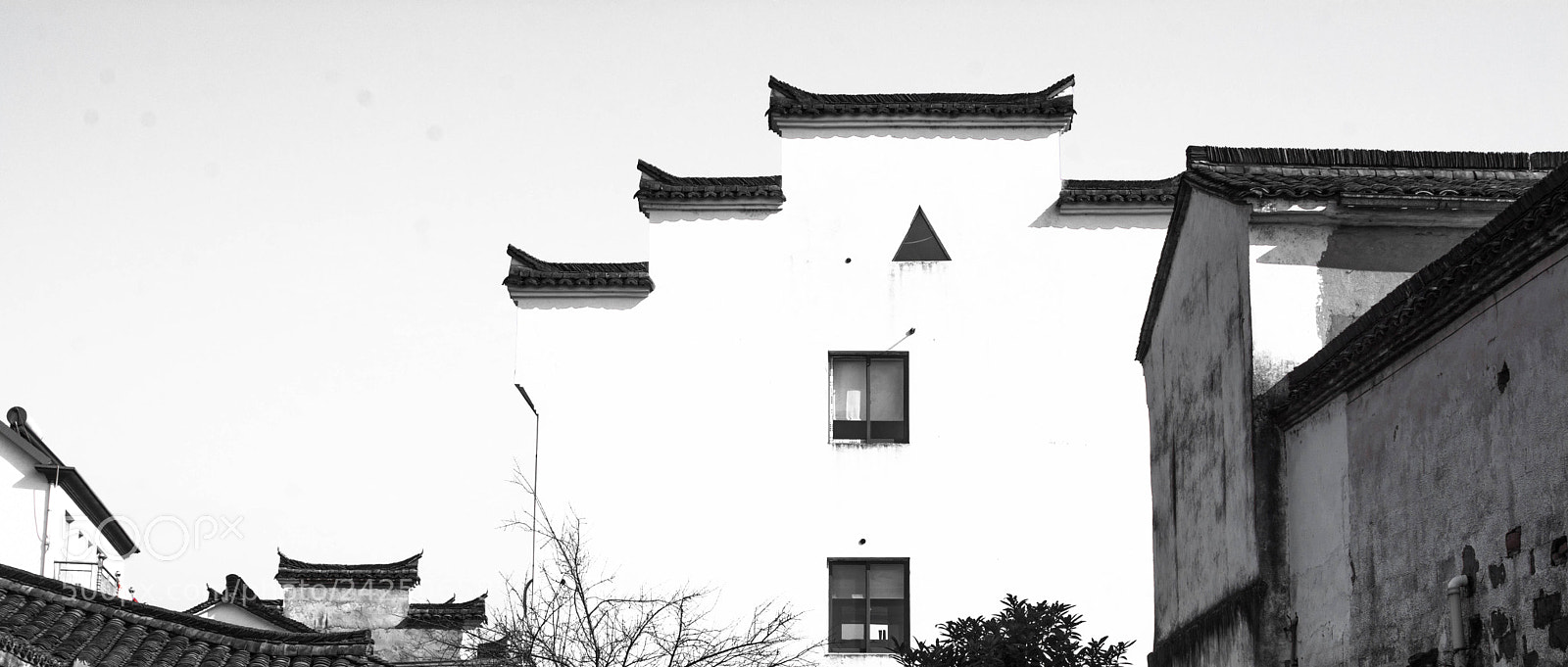 Nikon D7100 sample photo. 龙门古镇，孙权故里。徽派建筑。 photography