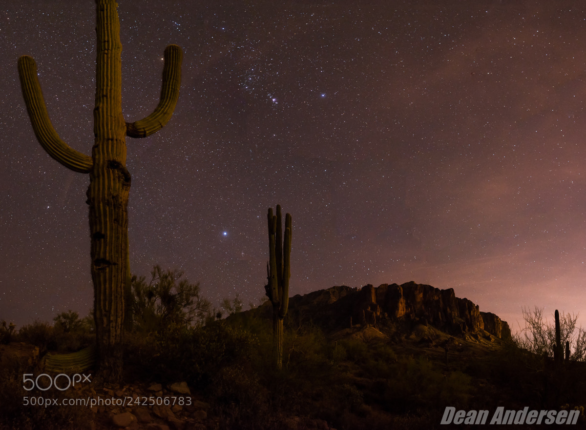Nikon D7100 sample photo. Superstition panorama photography