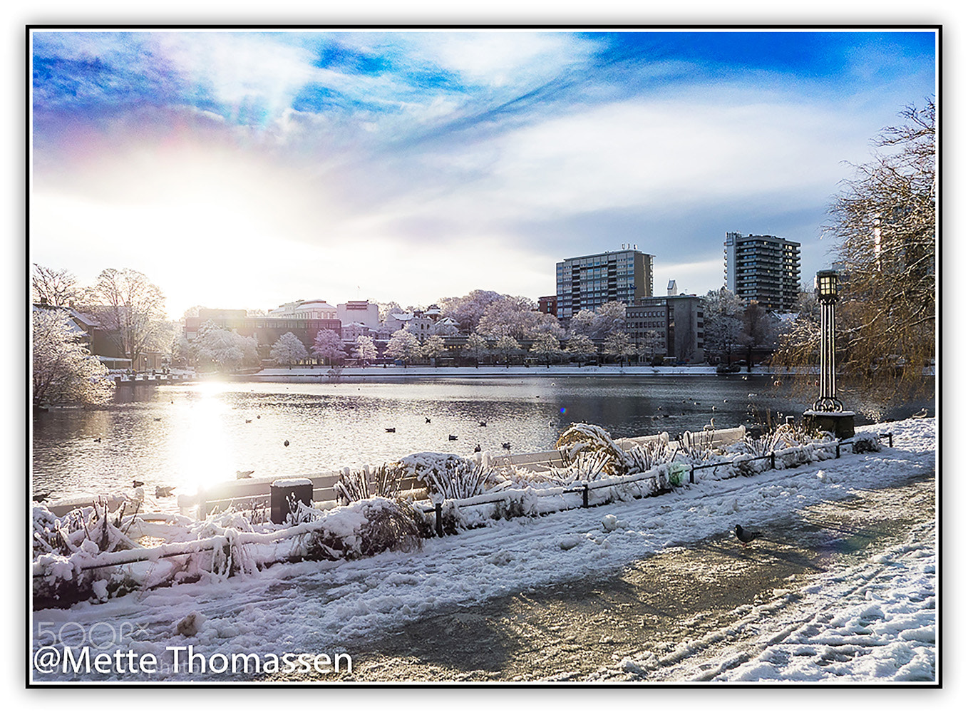 Sony Cyber-shot DSC-RX100 sample photo. Light wintertime photography