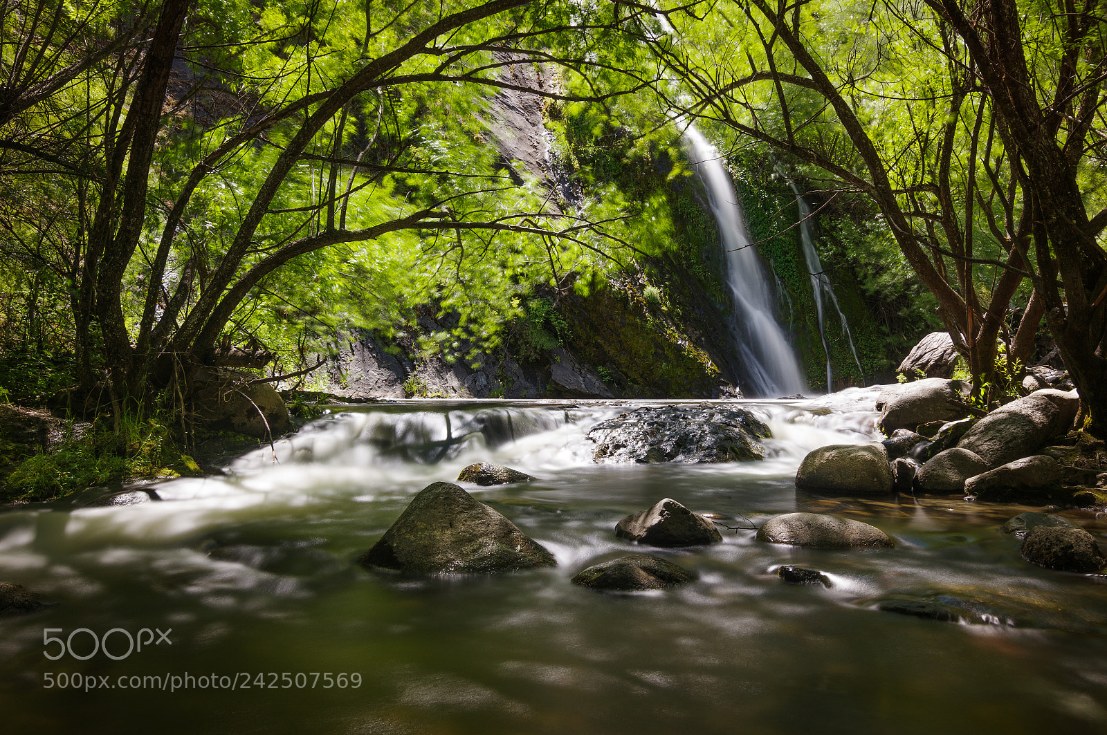 Pentax K-3 II sample photo. Cascada escondida photography