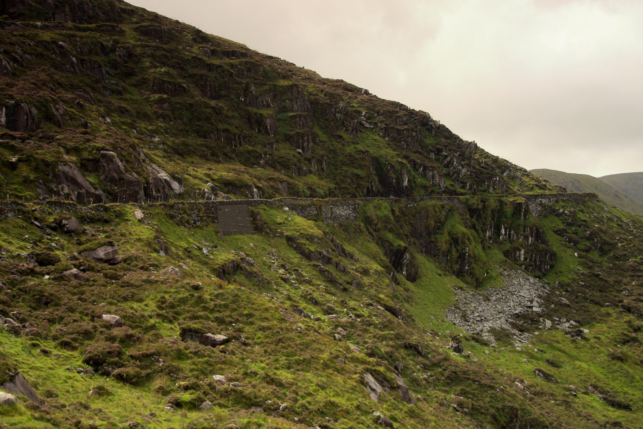 Canon EF-S 18-55mm F3.5-5.6 II sample photo. Road, dingle, ireland photography