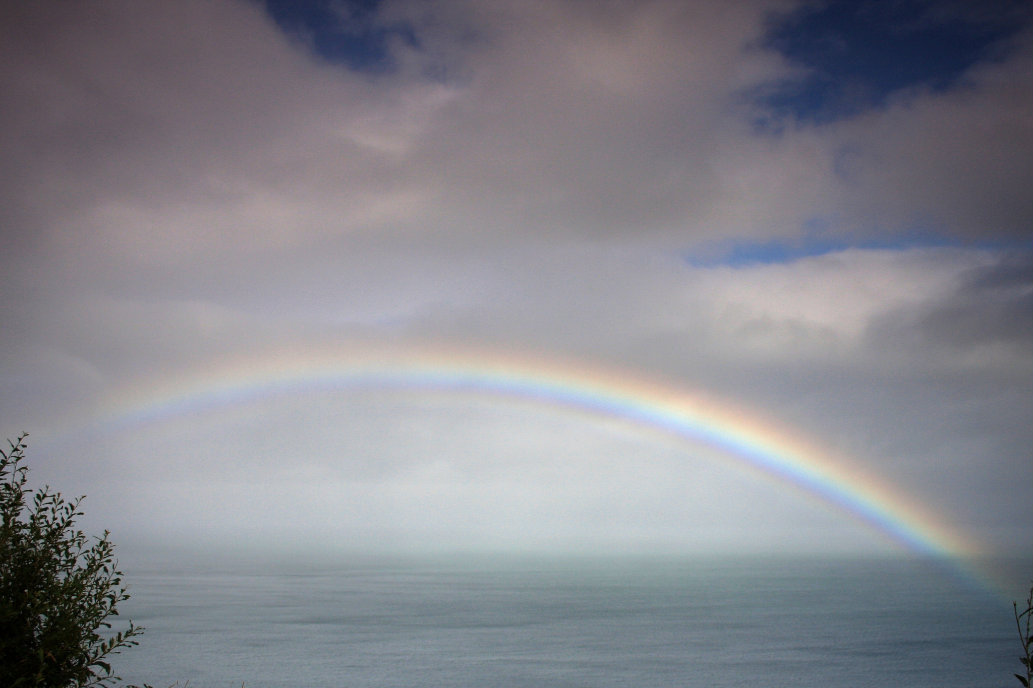 Canon EF-S 18-55mm F3.5-5.6 II sample photo. Rainbow, kerry, ireland photography