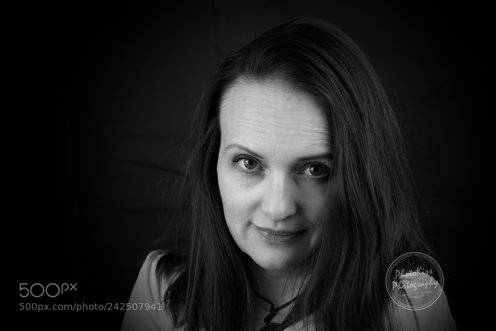 Nikon D810 sample photo. Beata model bw photography
