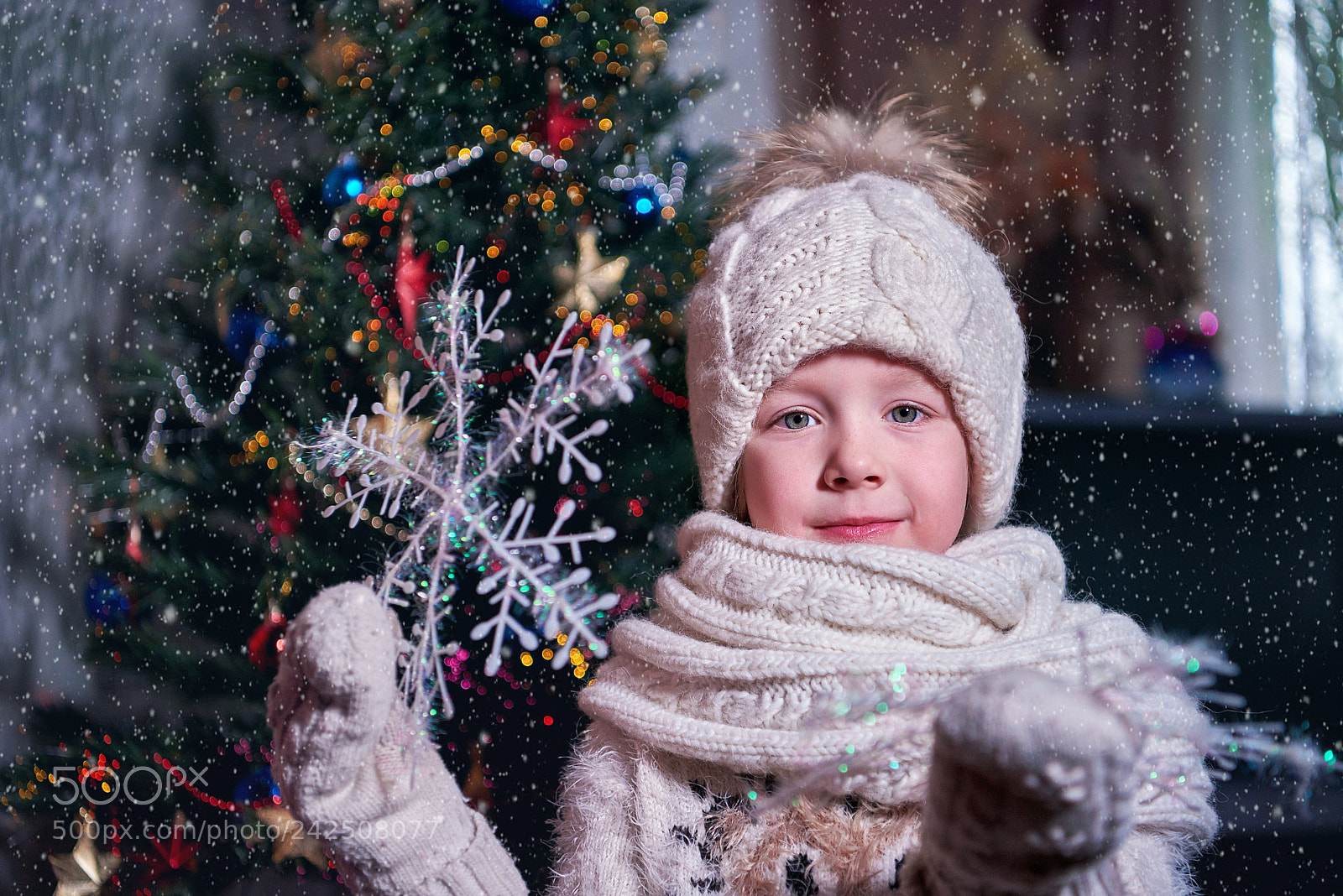 Nikon D810 sample photo. снежинка photography