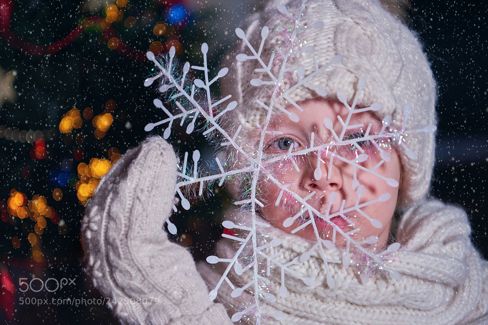 Nikon D810 sample photo. снежинка photography