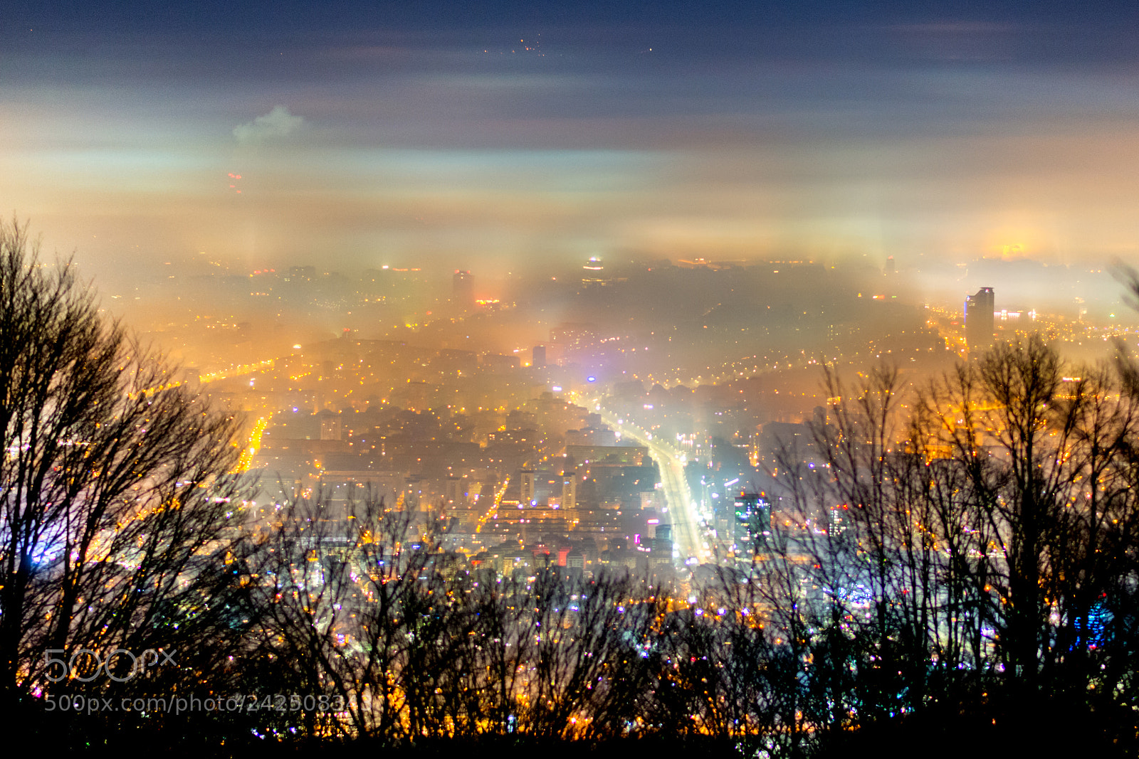 Nikon D610 sample photo. Foggy sofia photography