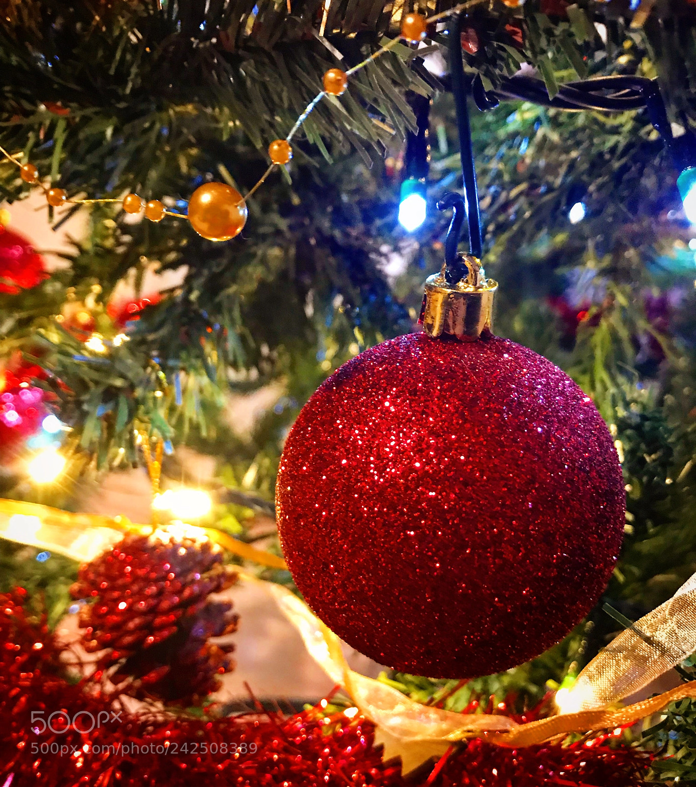 Apple iPhone 7 sample photo. Christmas at home photography