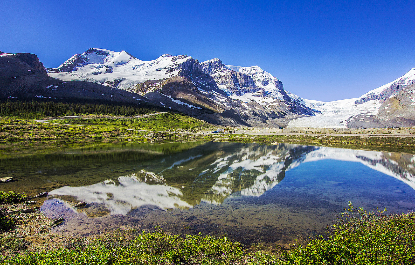 Canon EOS 60D sample photo. Athabascaglacier photography