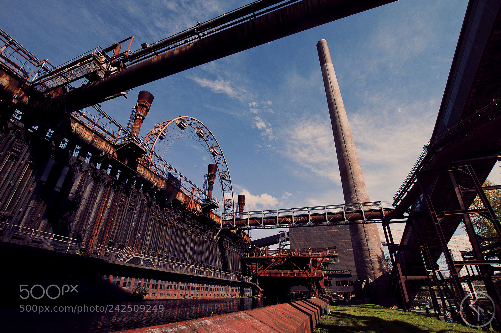 Nikon D90 sample photo. Zeche zollverein photography