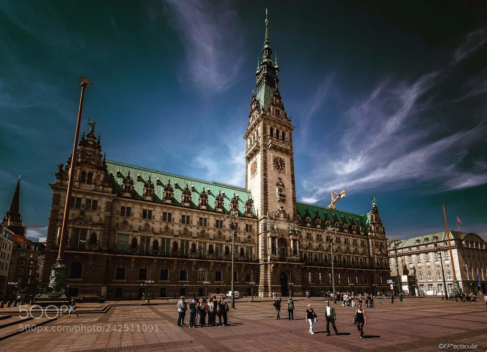 Nikon D3200 sample photo. Hamburg rathaus hamburg germany photography