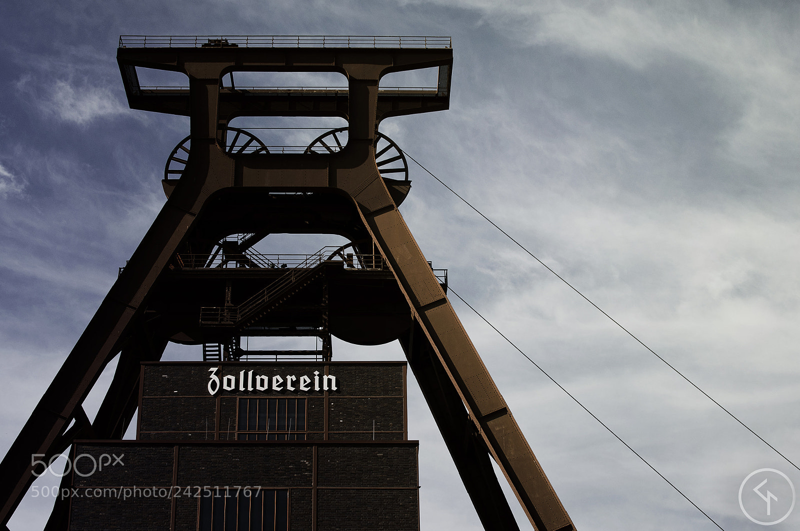 Nikon D90 sample photo. Zeche zollverein photography
