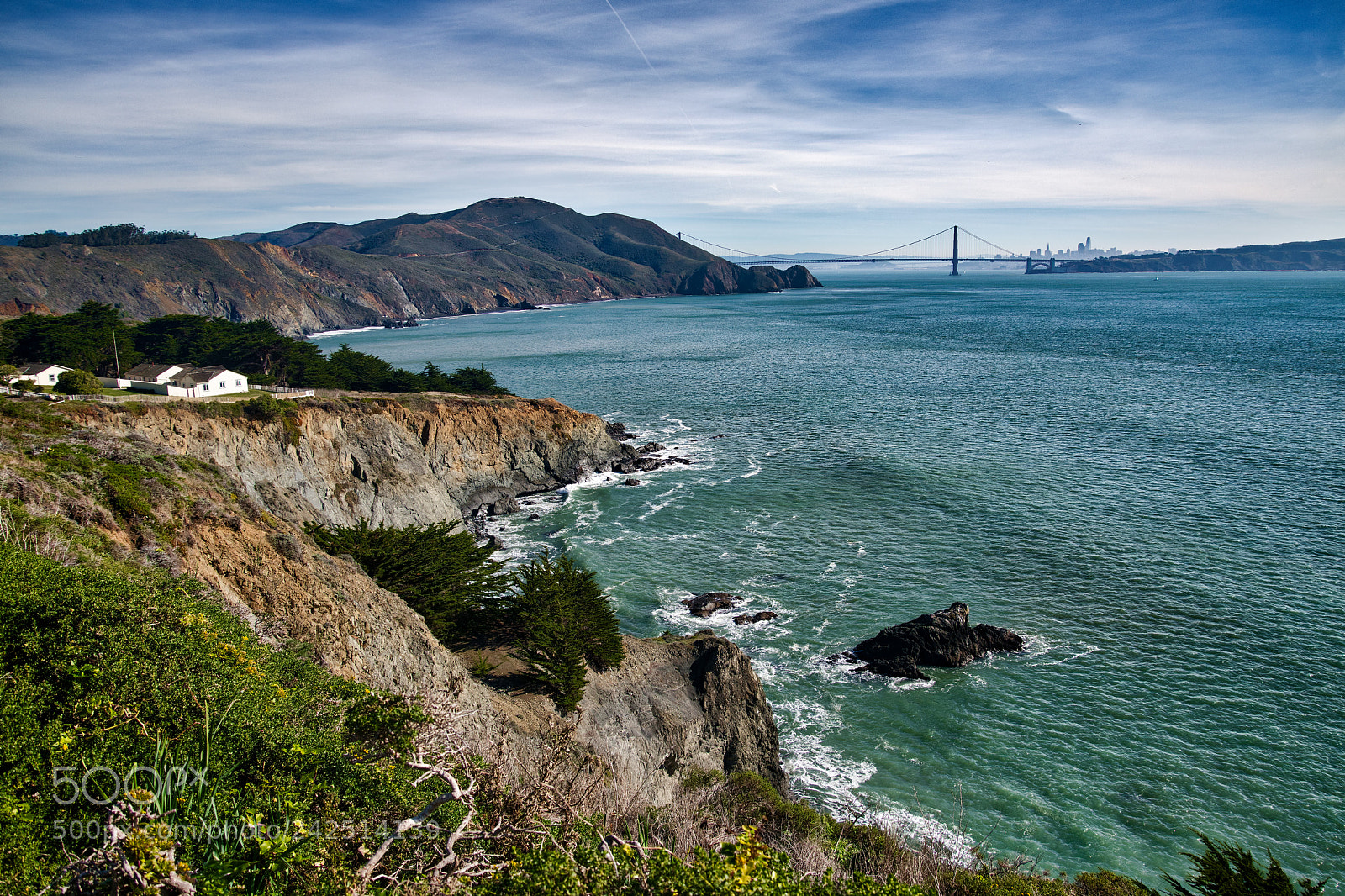Nikon D850 sample photo. View from marin headlands photography