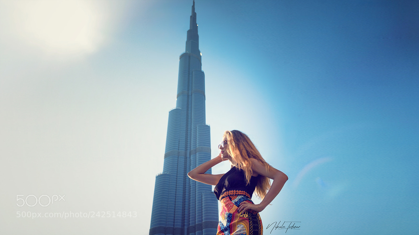 Canon EOS 750D (EOS Rebel T6i / EOS Kiss X8i) sample photo. At burj khalifa photography