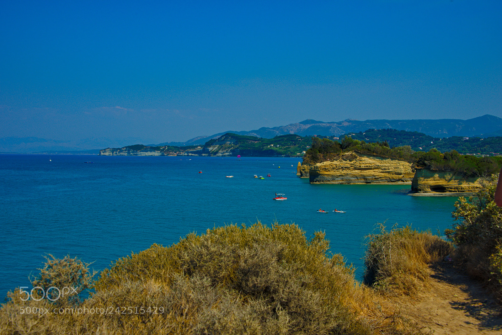 Nikon D800 sample photo. Corfou colors in summer photography