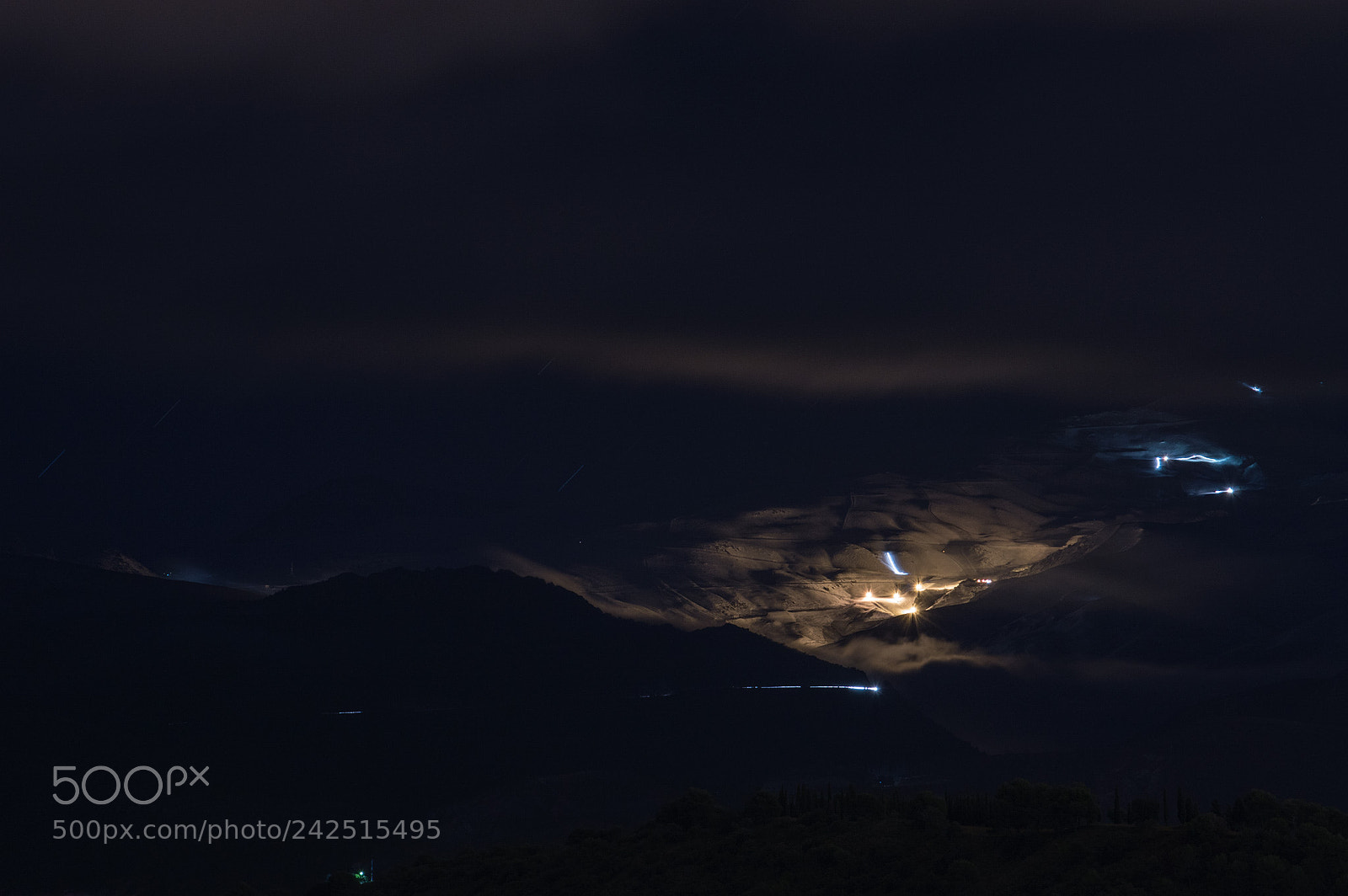 Nikon D3200 sample photo. Sierra nevada (night time) photography