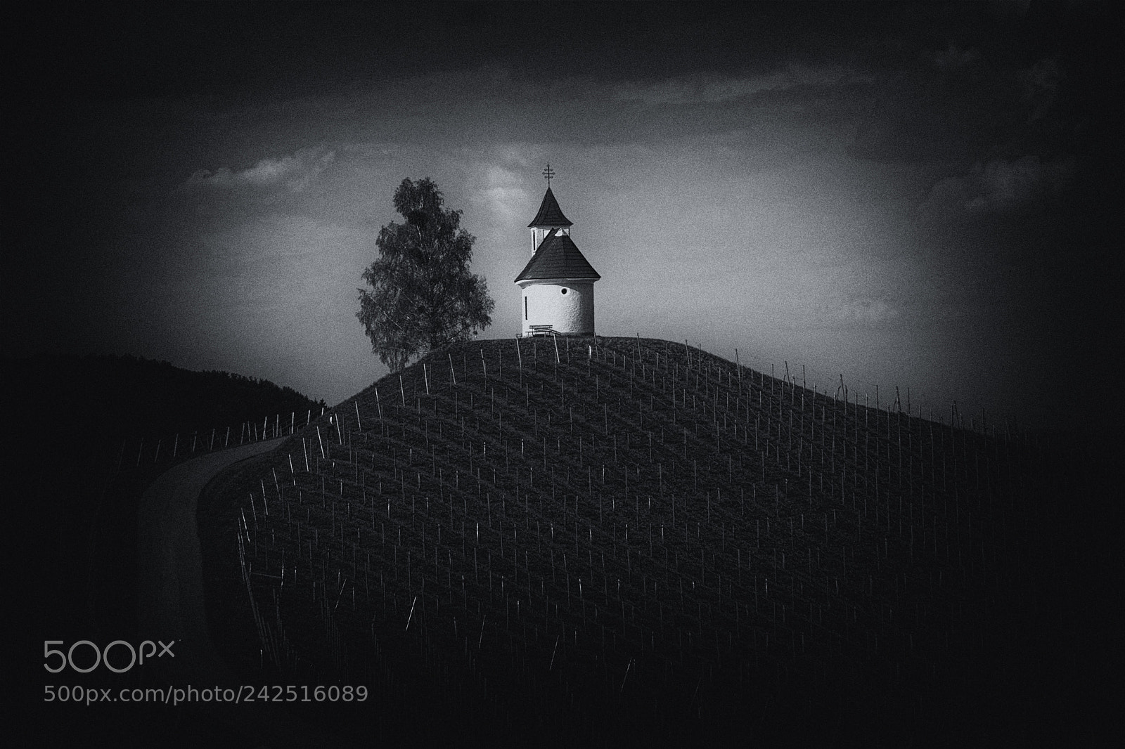 Nikon D7100 sample photo. Church on the hill photography