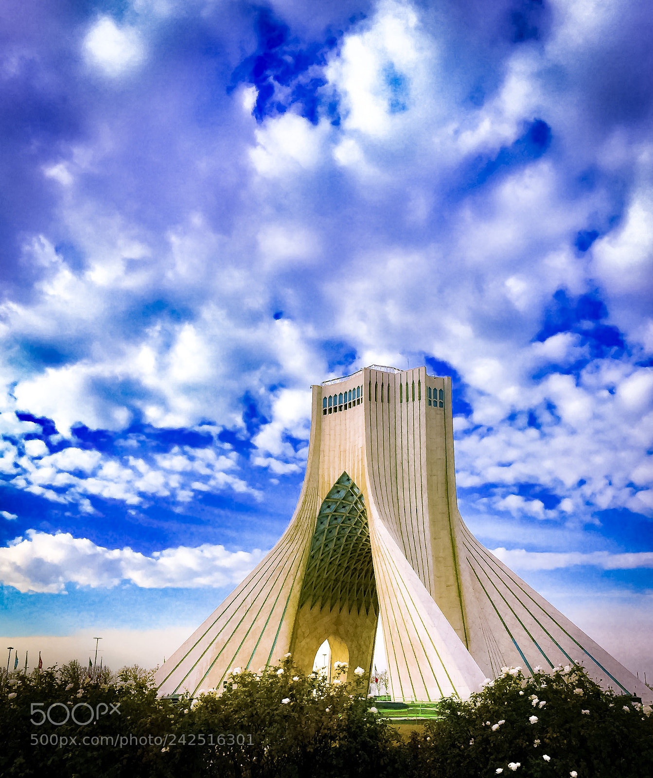 Apple iPhone 6 sample photo. Azadi tower photography