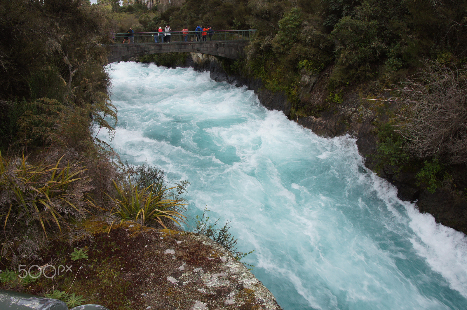 Sony DT 18-250mm F3.5-6.3 sample photo. Huka falls photography