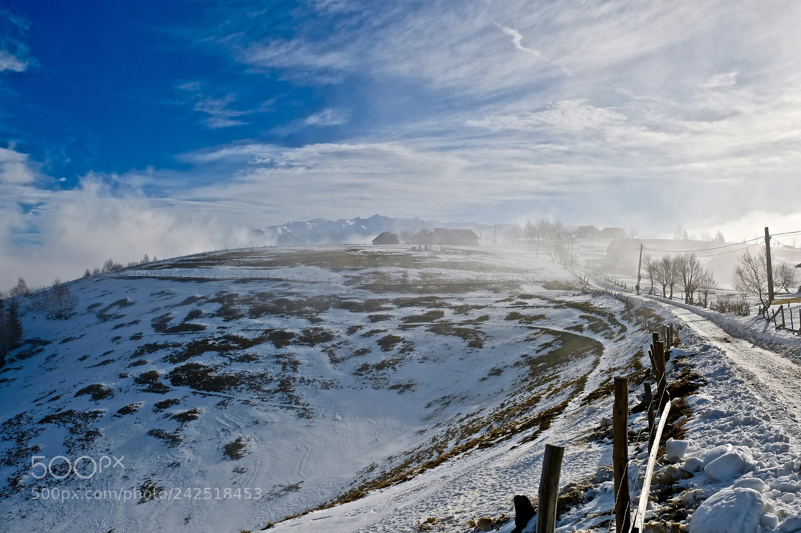 Fujifilm X-T2 sample photo. Snow sky photography