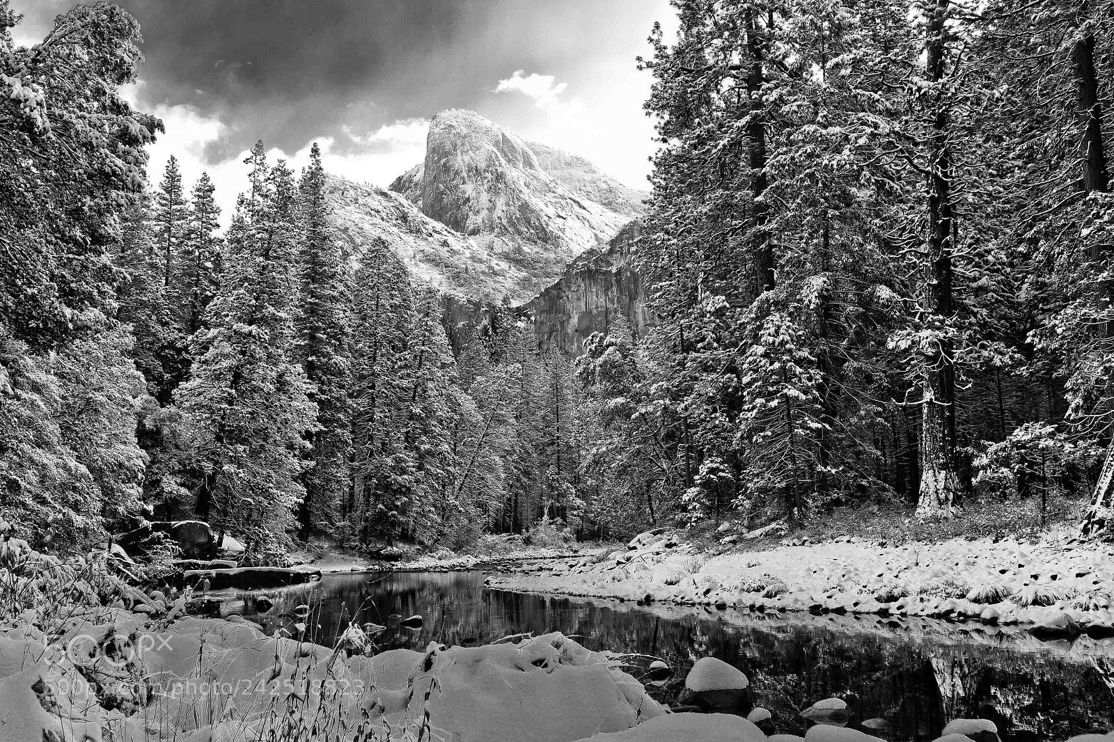 Canon EOS 5D sample photo. Half dome in the photography