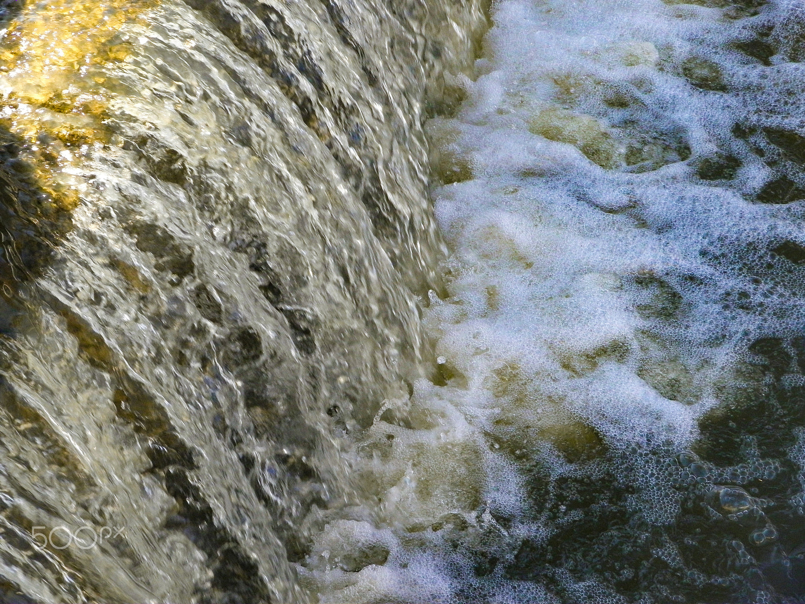 Olympus SP600UZ sample photo. Golden river photography