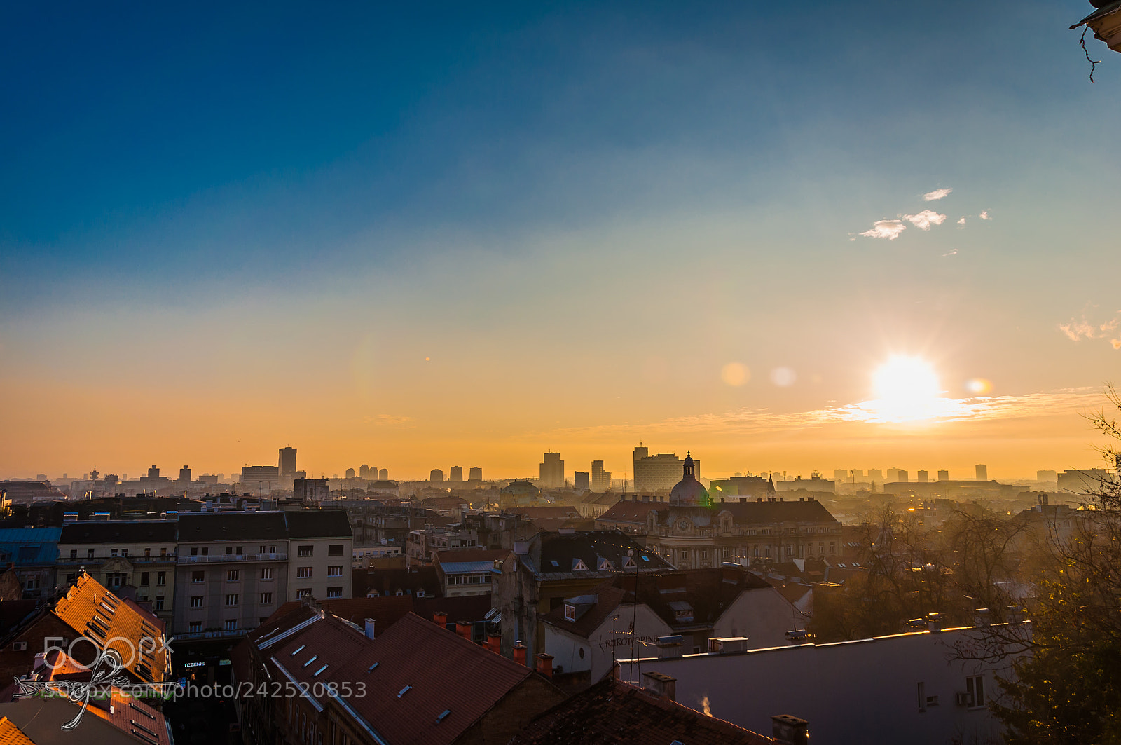 Nikon D90 sample photo. Zagreb photography