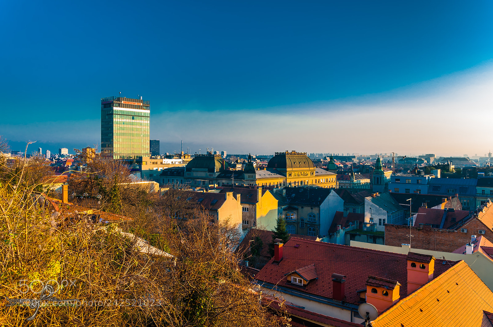 Nikon D90 sample photo. Zagreb photography