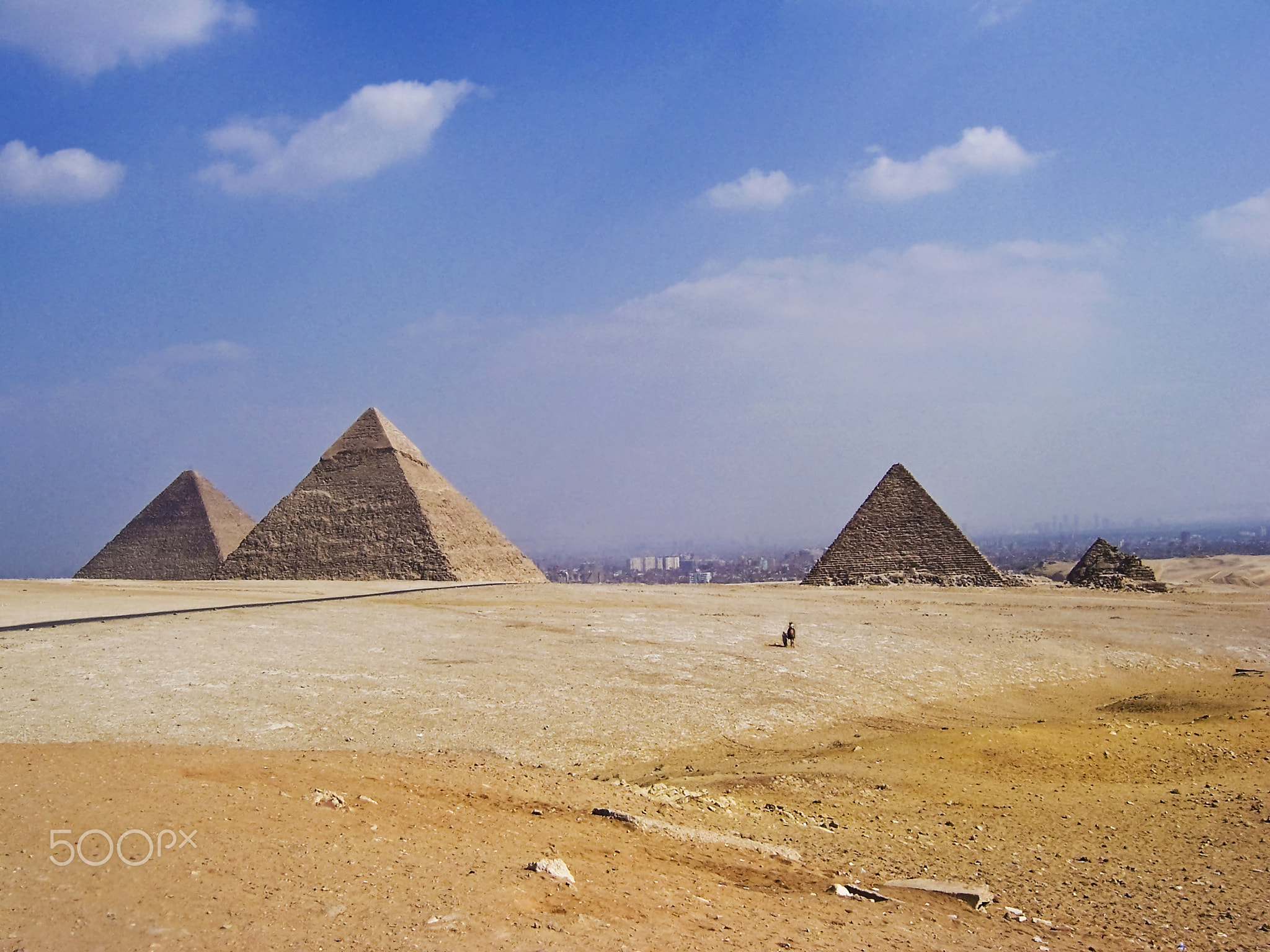 Big pyramids of Egypt