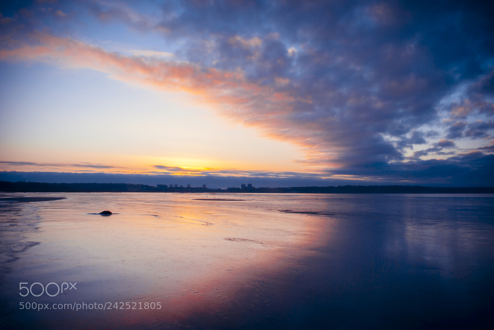 Nikon D3000 sample photo. Winter sea.jpg photography