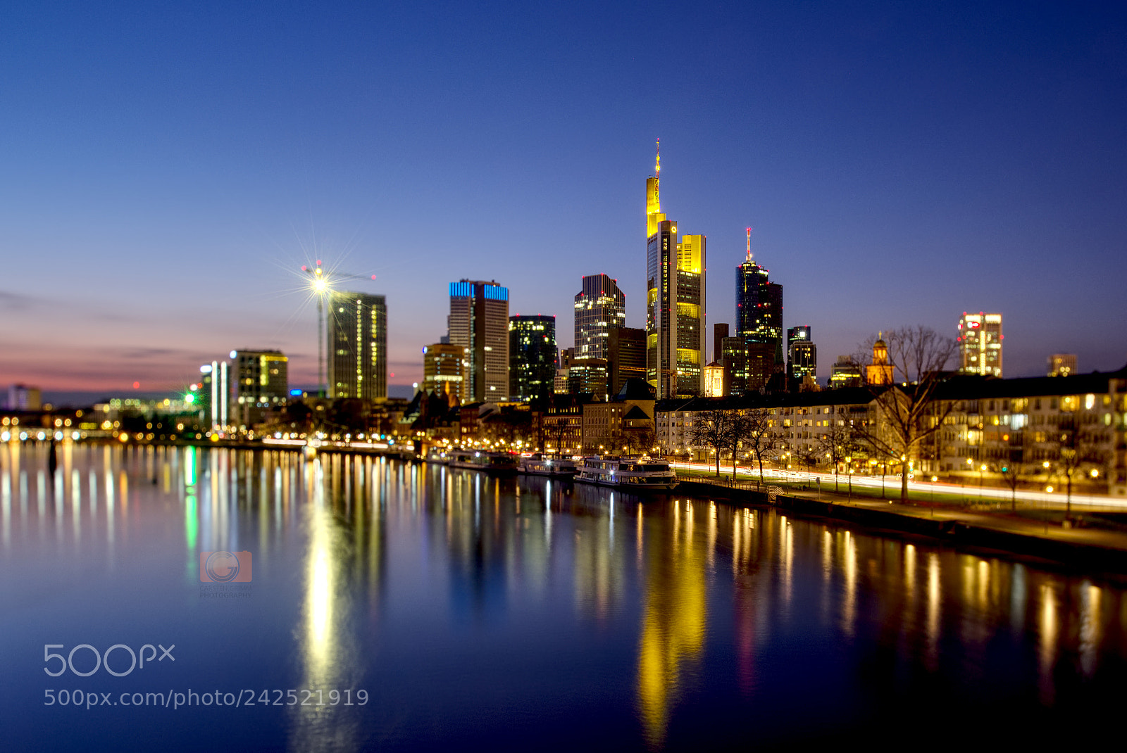 Nikon D600 sample photo. Frankfurt skyline photography