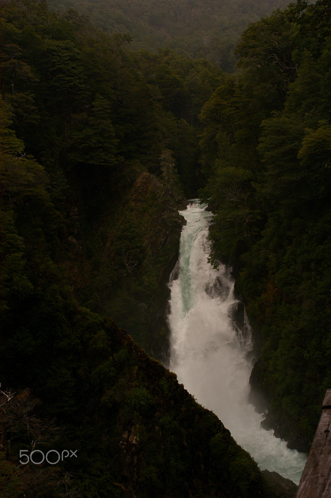 Nikon D100 sample photo. Cascada chachín photography