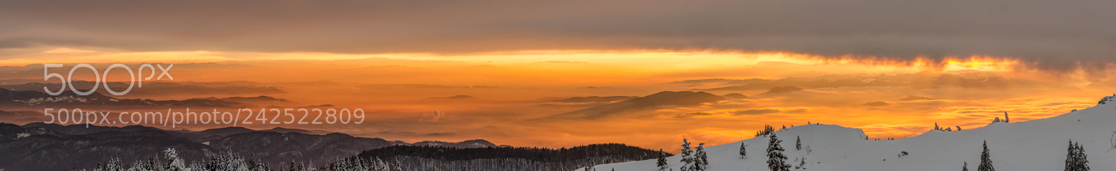 Nikon D5100 sample photo. Slovenia sunset photography