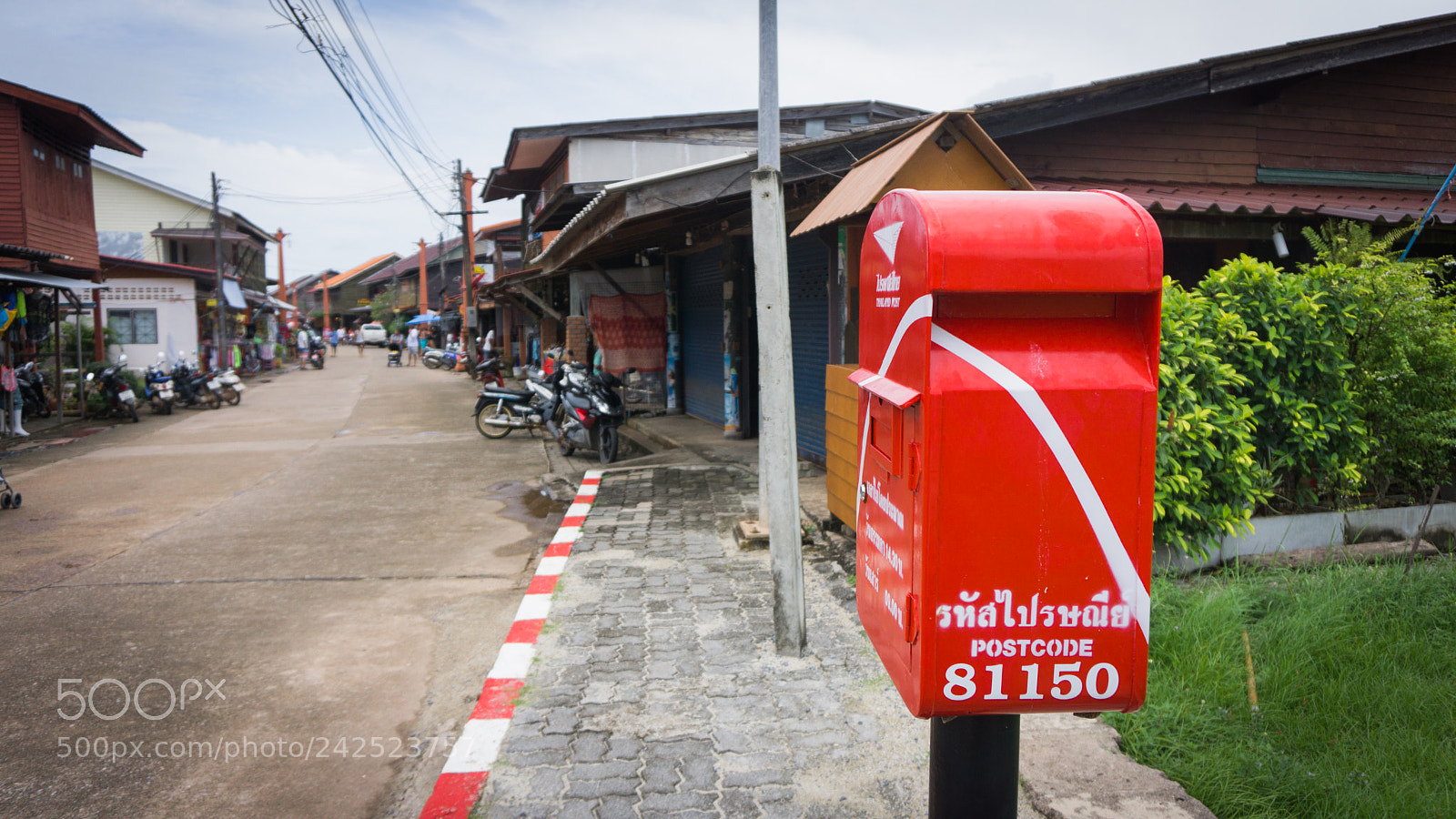 Sony a6000 sample photo. Thai postal box photography