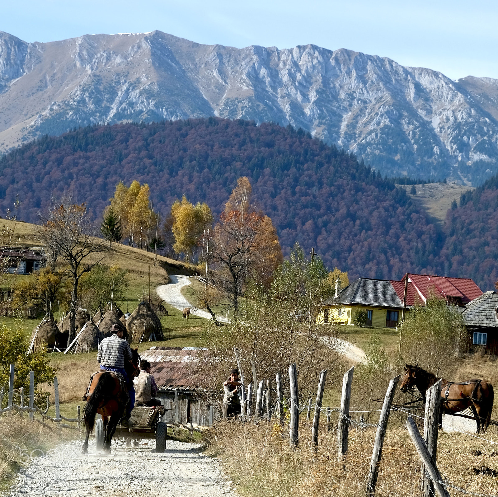 Fujifilm X-T2 sample photo. The thinking countryman, romania photography