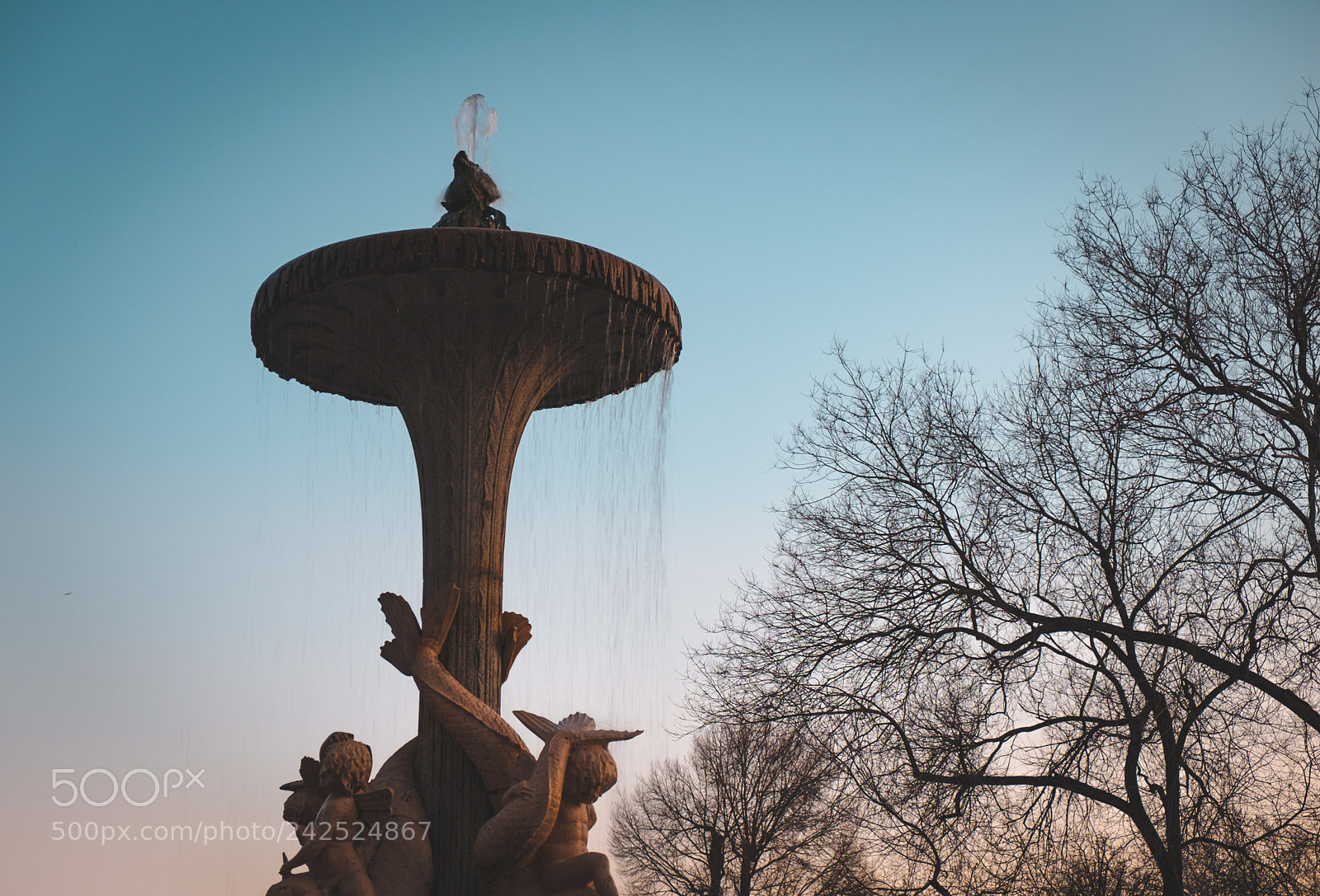 Fujifilm X-E1 sample photo. Winter in retiro photography