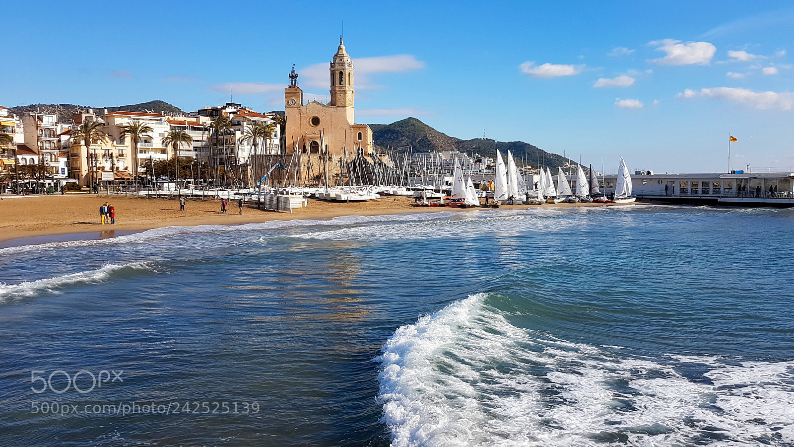 Samsung Galaxy S7 Edge sample photo. Sitges regatta photography