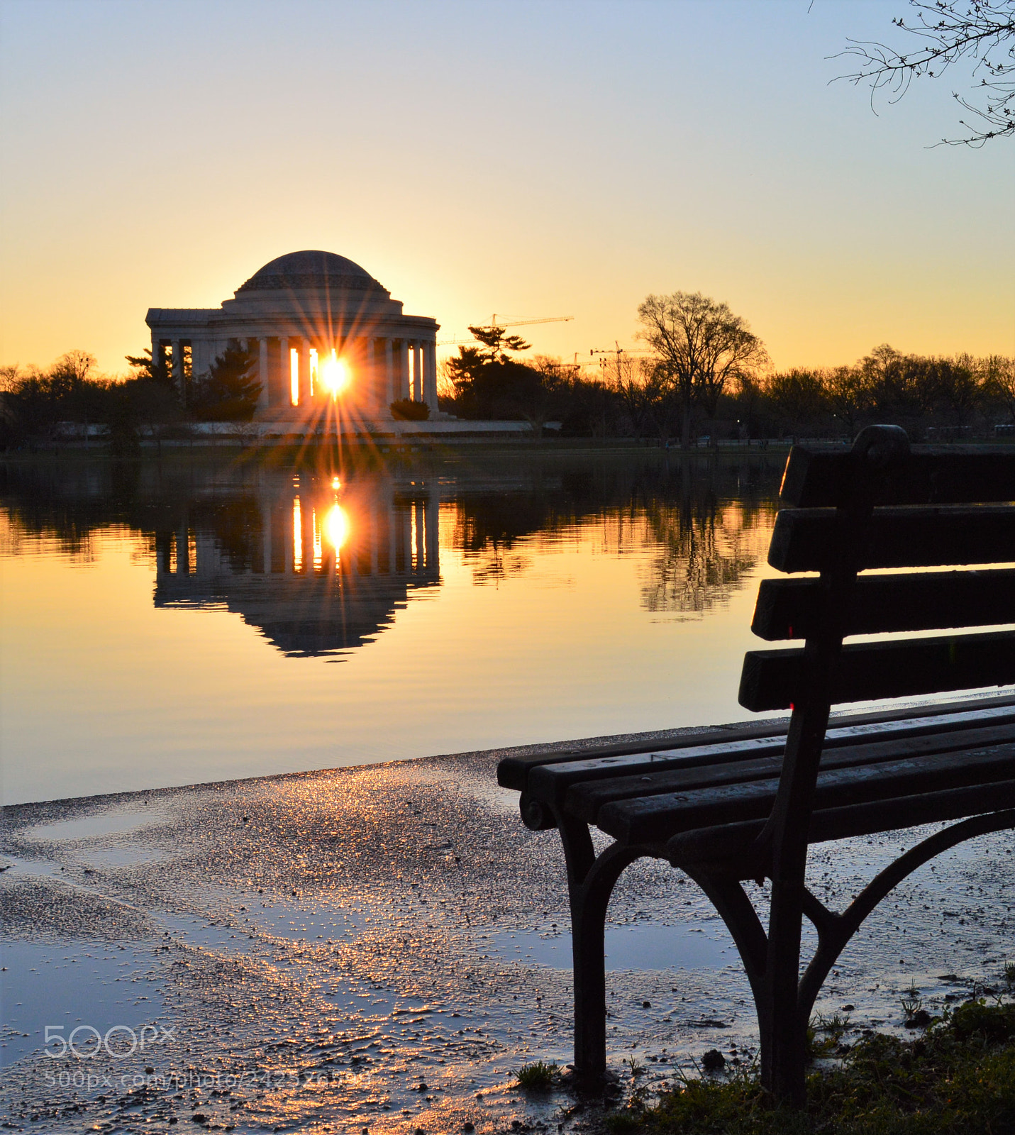 Nikon D3200 sample photo. Jeffersonian sunrise photography